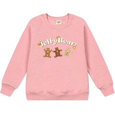 nykids 兒童款小熊軟糖刷毛大學T J079