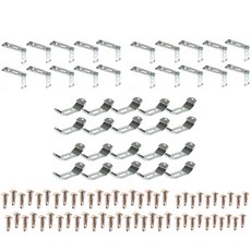 Winshop L型 25 木質百葉窗 零件組 7cm, 1套, 混合色