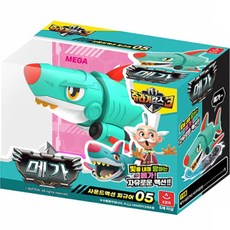 AURORA World 世界侏羅紀戰警3 音效可動公仔 Mega 機器人玩具, 混合色