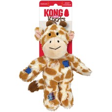KONG Puppy Wild Note Toy 動物系列公仔長頸鹿 SM, 混合顏色, 1個
