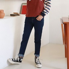 Nanajuni 兒童款 B2 基本款青少年刷毛牛仔褲