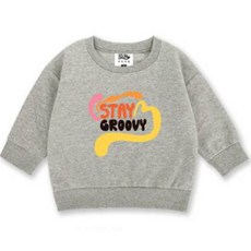 KIDSCREW 兒童Stay刷毛大學T