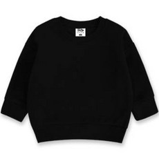 KIDSCREW 兒童素色刷毛大學T
