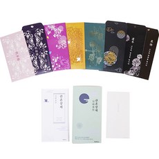 Mellow婚喪喜慶回禮品信封 16入+內頁 12入組, 1套