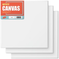 Art Point AP 美術畫板 棉質畫布 正方形 3S, 3個, 3號