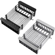 Block Mart 廚房多用途迷你餐具水槽架 大型 2入, 2個, 隨機出貨