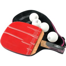 XIOM 乒乓球M4.8P球拍+球4p+盒筆架全套, 單品