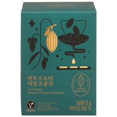 CACAO REPUBLIC Bean to Protein 低糖巧克力, 25g, 9入