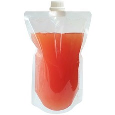 Draw Life 飲料透明吸嘴袋 600ml, 15 x 23 cm, 25個, 1套