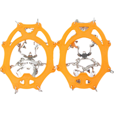 鞋用防滑器 19入+鏈條 2入, 橙色