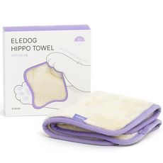 ELEDOG 寵物河馬毛巾, 象牙