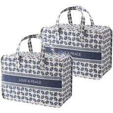 NINSHOP 多功能羽絨被包, 2個, 藍色