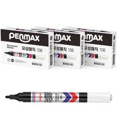 PENMAX Long Meteor Magic 108 12p 套組, 黑色的, 3套