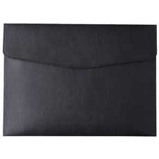 P31 가죽 파일케이스, 1개, 블랙