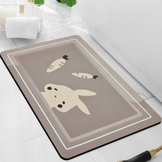 ANGELS 욕실 흡수 발매트, 토끼