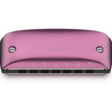 獨特的口琴 D調 稻, 單一商品, 12 粉紅色, 1個