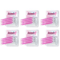 Komery 科美莉 一次性刮鬍刀 粉紅色 B0965, 4入, 6個