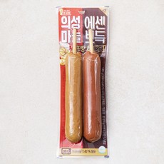 롯데햄 마늘 앤 뽀득 프랑크 소시지, 1개, 140g