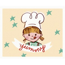 美味廚師小紙條, 50個, 混合顏色