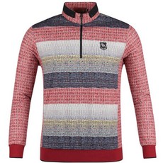 Yamaguchi Golf 男士高級半拉鍊長袖高爾夫襯衫 YG2A418