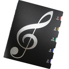 Allode Five Clip 樂譜夾 40頁, TYPE 01, 1個