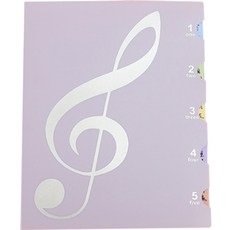 Allode Five Clip 樂譜夾 40頁, TYPE 04, 1個