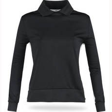 luxgolf 女款按扣開衩長袖襯衫 MDG2A601W