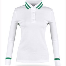 Lux Golf 女式線領長袖襯衫 MDG2A602W