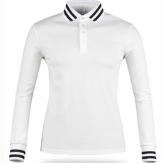 luxgolf 男士線條領長袖襯衫 OH2A401