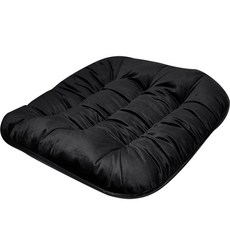 NewTrend MS-729 絨毛車用冬季前座坐墊, 1個, 黑色