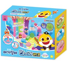 IWill COMPANY 鯊魚寶寶黏土海洋城堡DIY遊戲組, 混色, 1組