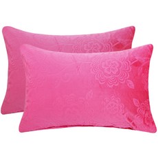 BED&DECO 玫瑰環超細纖維枕頭套