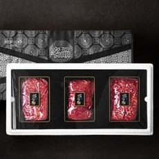 농협안심한우 1등급 스테이크세트 등심 400g + 안심 400g + 채끝 400g (냉장), 1세트