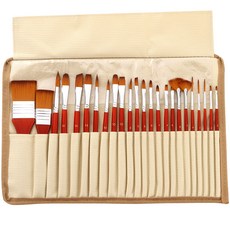 marketpia 帆布袋水彩筆, 1套, 24種