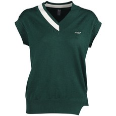 luxgolf 430高爾夫 女款撞色V領針織背心 LB2A507W