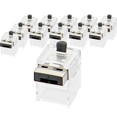 스마트키퍼 랜케이블락 12p 블랙, 1개