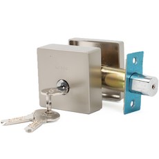 Algor Deadbolt方形鎳, 1個