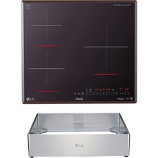 LG전자 DIOS 인덕션 전기레인지 프리스탠딩 15cm 3구, 방문설치, BEI3MQTA