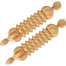 친환경편백아트 프리미엄 편백 손지압기 대, 2개, 혼합색상