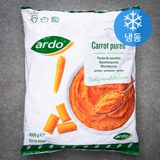 아르도 당근 퓨레 포션 (냉동), 1kg, 1개