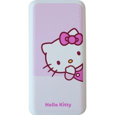 디지털벤투스 산리오캐릭터즈 듀얼 충전 보조배터리 10000mAh, 헬로키티, RPD-10000