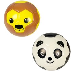 YT Zone動物海綿球 2種組, 獅子、熊貓