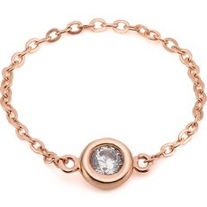 Lloyd 女性中號14K鍊戒 3mm LRS21053G + 購物袋