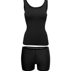 솔레일 ELIFE 여아용 학생 소프트 모달 심리스 무봉제 런닝나시 + 사각팬티 세트