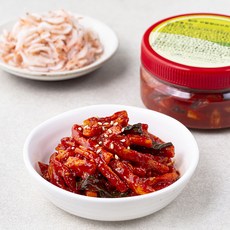 일미 흥부밥상 참새우젓 200g + 무말랭이무침 180g 세트 C, 380g, 1세트