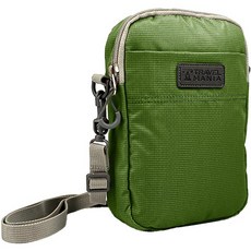 TRAVELMANIA Roco Sacoche隨身小包 登山斜背包, 綠色