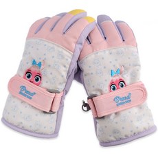 麵包理髮師 兒童用 馬卡龍 五指 防寒手套 LGBBG50002