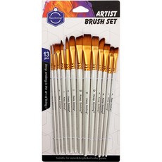 KeepSmiling 美術用品經典油畫畫筆套組 06 珍珠白 A6145, 1套, 24 x 14.5 厘米