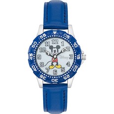 SIMPLELIFE 兒童米老鼠小號皮革錶帶手錶 D20230MK