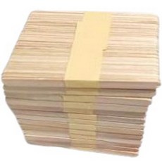 原色冰棒棍 06 114mm, 單一顏色, 400個